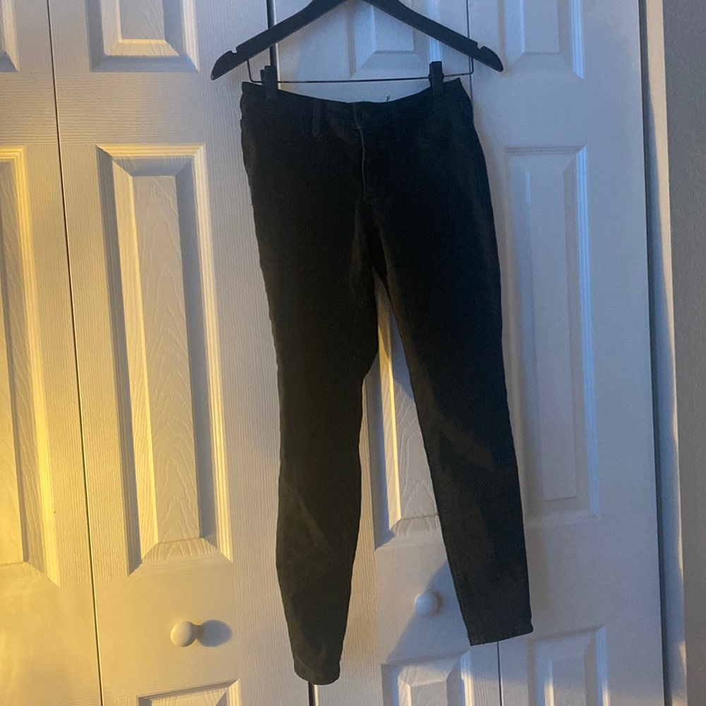 Black Universal thread jeggings, size 2/26s